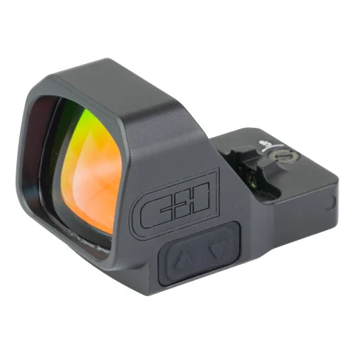 C&H Precision Comp Max, Red Dot Sight, 1X Magnification, 28mm Objective, 38 MOA Circle with 2 MOA Red Dot, RMR Footprint, Black