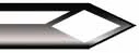 Carbon steel graver, #2 tapered lozenge engraver