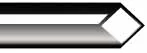 Carbon steel graver, #4 square engraver, about .074" square shank marked #4