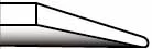Carbon steel graver, #52 round engraver
