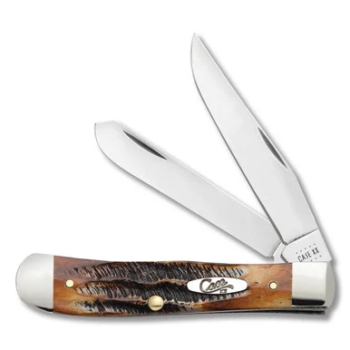 Case 6.5 BoneStag Trapper Folding Knife CA3573