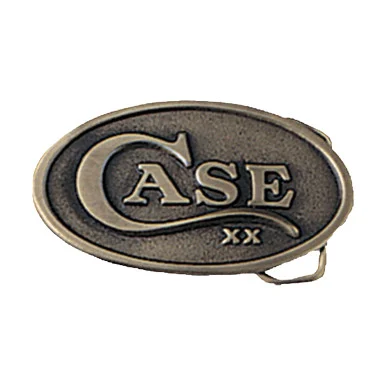 Case Oval Belt Buckle