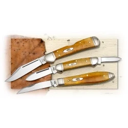 Case Smooth Antique Bone Mini Copperlock