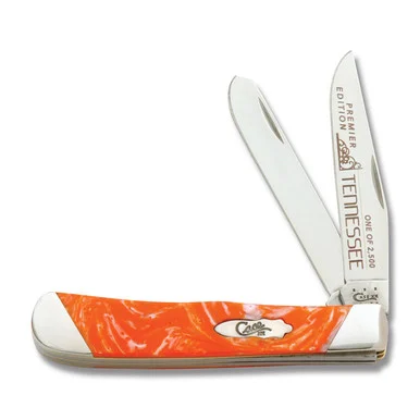 Case XX Slant Bolster Tennessee Corelon Trapper Folding Knife CAS9254TN