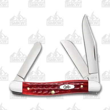 Case XX Stockman Folding Knife Pocket Worn Old Red Bone CA786