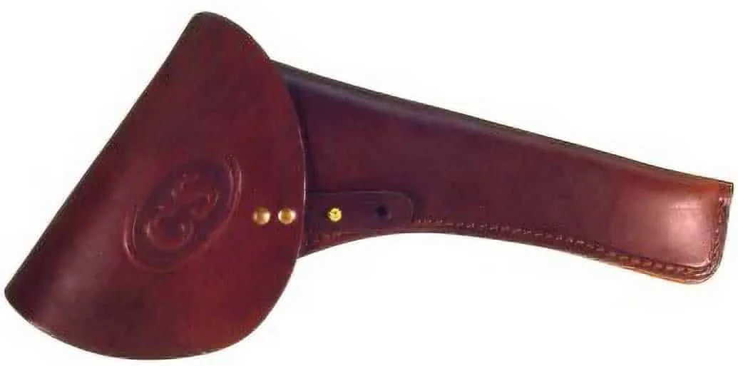 Cavalry Style Flap Holster – Right Hand – CS Embossed