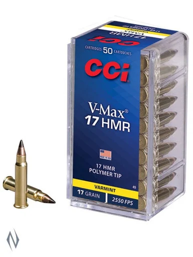 CCI 17HMR 17GR V-MAX 2550FPS