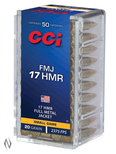 CCI 17HMR 20GR FMJ 2375FPS