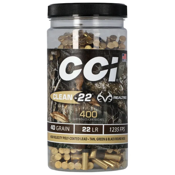 CCI 22LR HV TGT CLEAN 40GR 400RD
