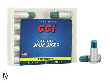 CCI 9MM LUGER SHOTSHELL 10 RND