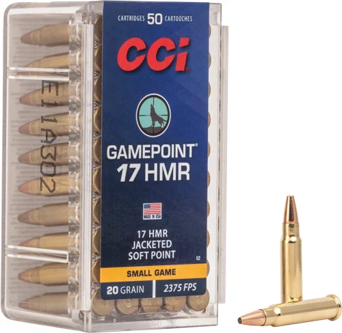 CCI Gamepoint 17 HMR20gr Jacket Soft Point