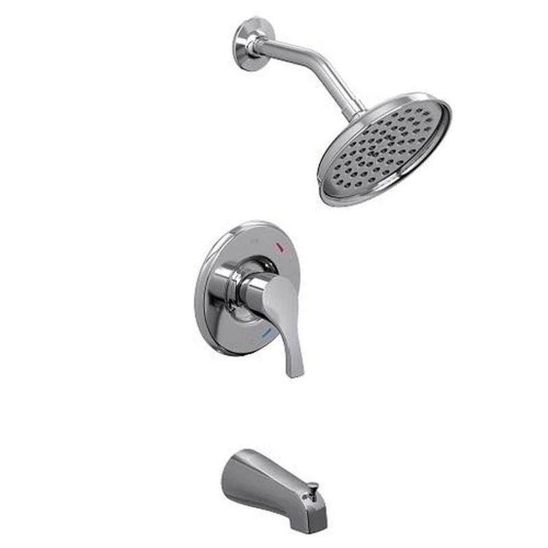 CFG ASH Single Handle Bathtub & Shower Faucet in Chrome (Trim Only) | Ferguson