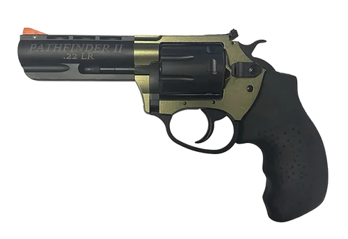 Charter Arms Pathfinder II 22 LR, 3.5" Barrel, OD Green, Black, 8rd