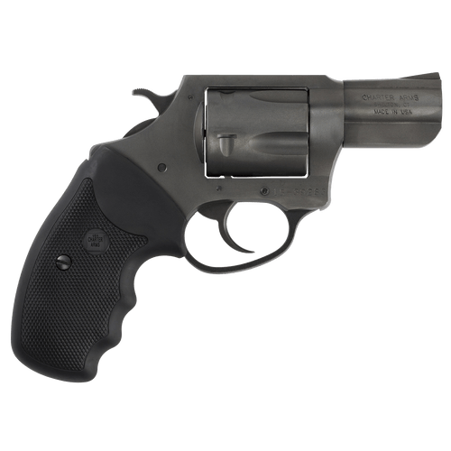 Charter Arms Pitbull Revolver Single/Double 40 Smith & Wesson (S&W) 2.3″ 5 Rd Black Rubber Grip Black Nitride