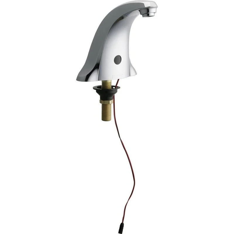Chicago Faucets E-Tronic 40 Series Sensor Bathroom Sink Faucet in Polished Chrome | Ferguson