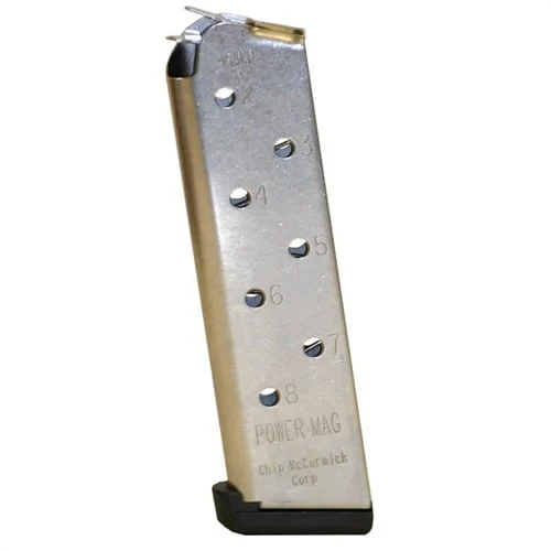 CHIP MCCORMICK CUSTOM LLC1911 8RD 45ACP POWER MAGAZINES