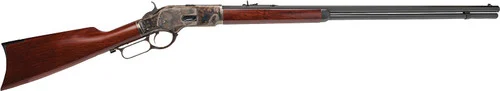 Cimarron 1873 44-40 Winchester, 30" Barrel, Walnut Furniture, Case Hardened Rec, 14rd