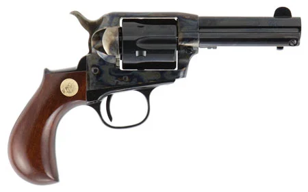 Cimarron CA980 Lightning38 Special 6 Shot 3.50″ Blued Steel Barrel & Cylinder, Color Case Hardened Steel Frame, Birdshead Walnut Grip, Exposed Hammer