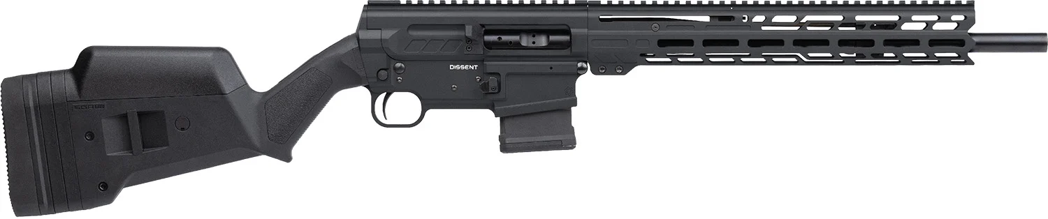 CMMG 55A830B-AB Dissent BR4 5.56 10rd 16.10″ Black Nitride 7075-T6 Aluminum Receiver 13.5″ Proprietary Handguard Magpul SGA Black