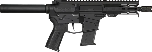 CMMG Banshee MK57 5.7x28mm, 8" Taper Threaded Barrel, Black Cerakote, Pistol Tube, 20rd