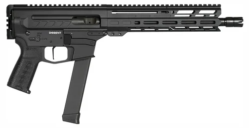 CMMG MKGs Dissent 9mm, 10.5" Threaded Barrel, Black Cerakote, Glock Magazine Compatible, 33rd