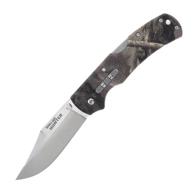 Cold Steel Double Safe Hunter Camo 3.5in Plain Satin Clip Point CS23JE