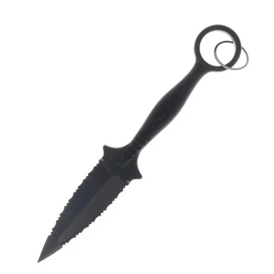 Cold Steel FGX Ring 9.25in One Piece Black Grix Ex Dagger CS92FR