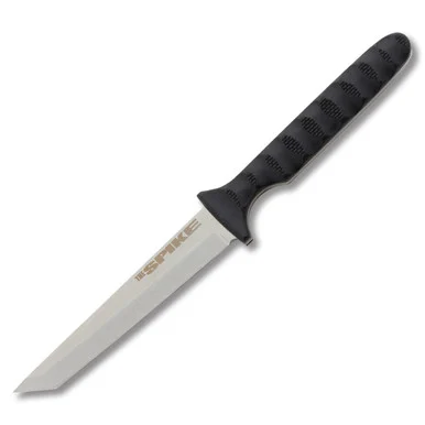 Cold Steel Spike Fixed Blade Knife 4in Plain Satin Tanto CS53NCT