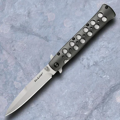 Cold Steel Ti-Lite 4″ Aluminum Handle Tactical Folding Knife