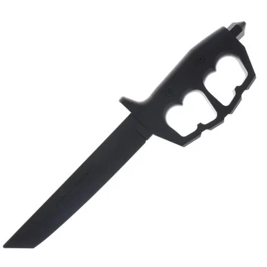 Cold Steel Training Trench Knife Rubber 7.5in Plain Tanto CS92R80NT