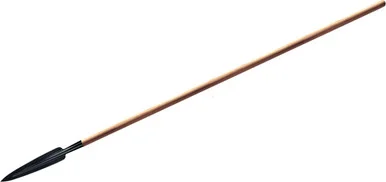 Cold Steel Zulu Assegai Spear | 81.5 Inch Ash Wood Throwing Pole CS95ES