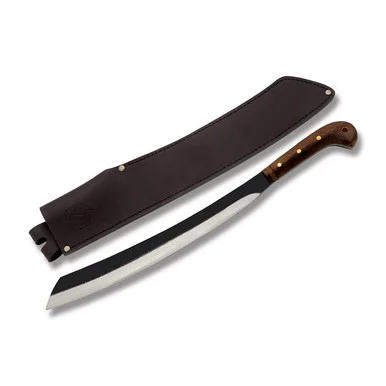 Condor Duku Machete Fixed Blade Knife 15.96in Plain Natural Walnut CTK42516HC