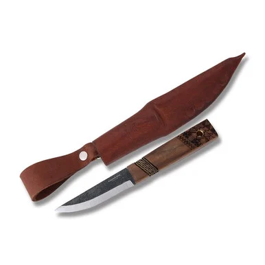 Condor Mini Indigenous Puukko Walnut Fixed 3.29in Blade CTK281232