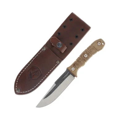 Condor Tactical P.A.S.S. Chute Fixed Blade Knife Micarta 5.4in Clip Point CTK61732