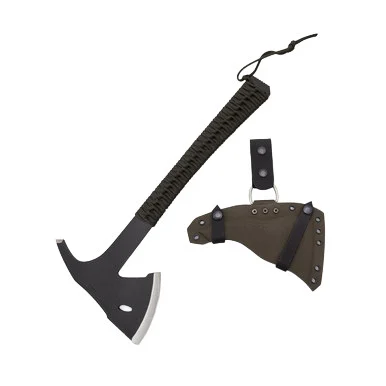 Condor Tool and Knife Sentinel Axe Army Green Paracord 14.5in CTK180936