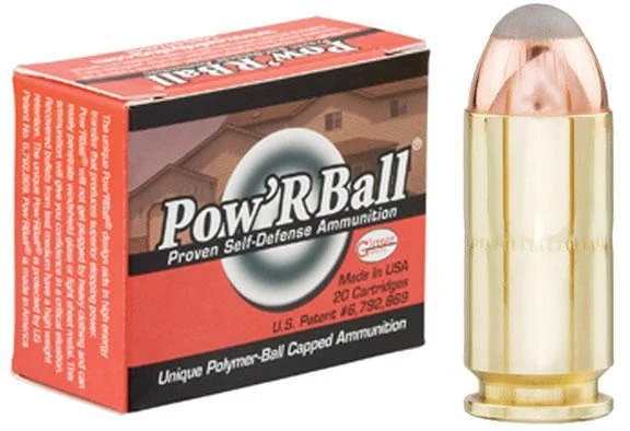Corbon Ammo Pow’RBall Handgun Ammunition.40 S&W 135 gr JHP 1325 fps 20/box