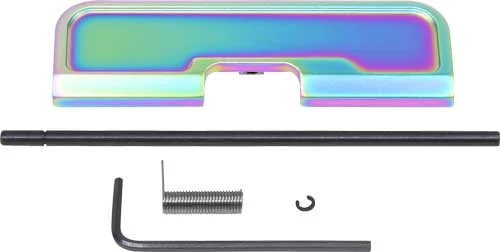 COVER GEN 3 RAINBOW PVD COATEDGUNTEC AR15 EJECTION PORT DUST