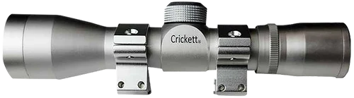 Crickett Compact Silver 4x32mm, Includes Rings