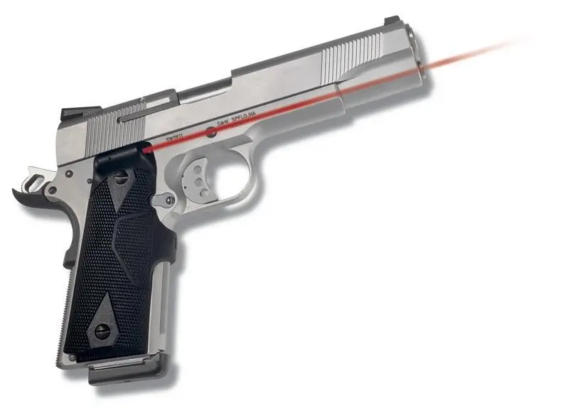 Crimson Trace Semi-Automatic Lasergrip – 1911 Gov’t/Commander Front Activation