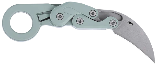 CRKT Provoke 2.41" Folding Plain 1.4116 SS Blade Gray Grivory Handle