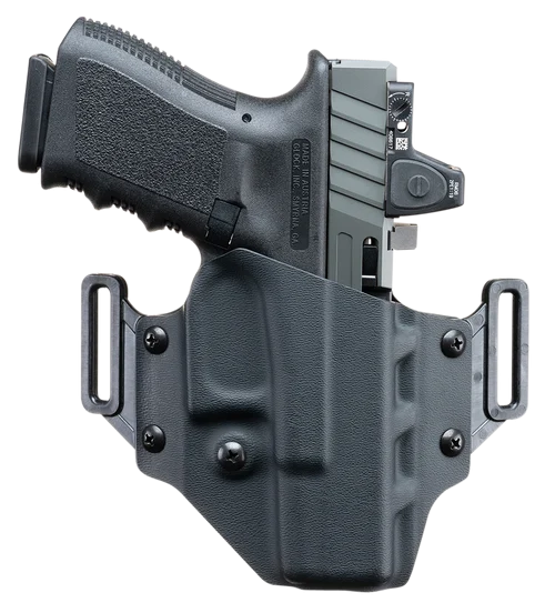 Crucial Concealment Covert OWB Sig Springfield Hellcat, Kydex, Black, RH