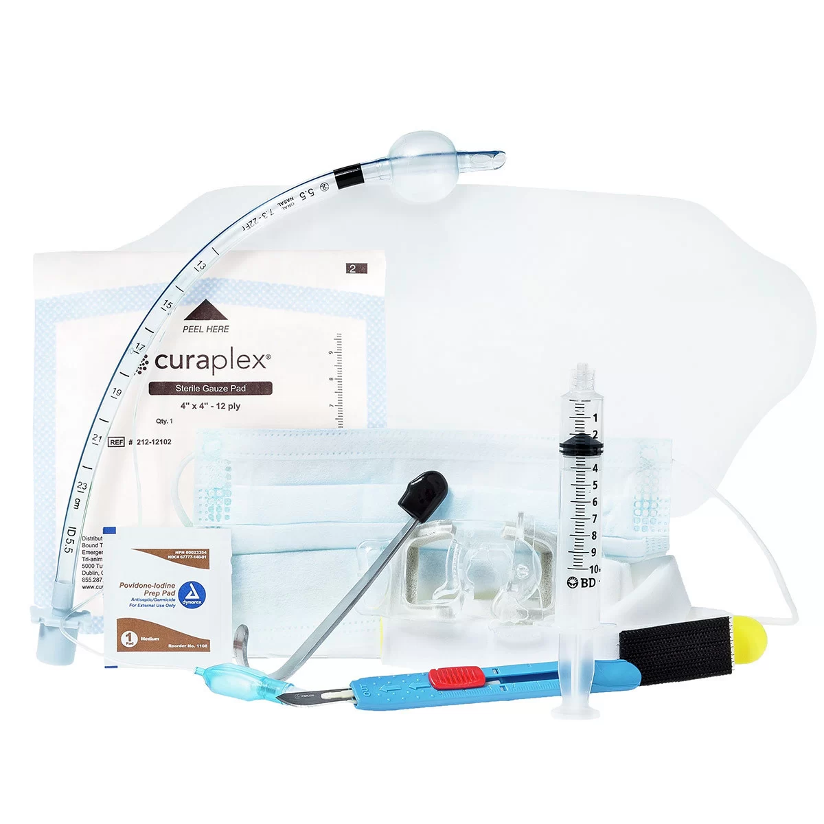 Curaplex Field Cric w/ ET Tube Kit