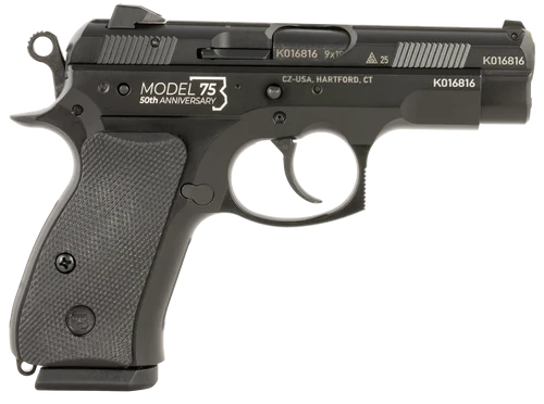 CZ CZ 75 D 50th Anniversary Compact Frame 9mm 10+1