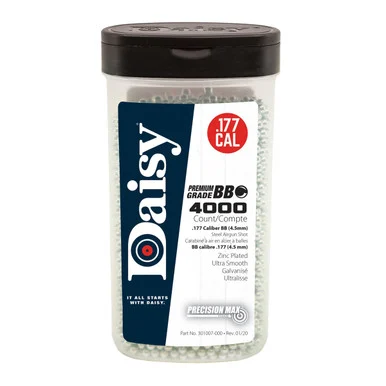 Daisy Premium Grade BBs 4000 Count 4000