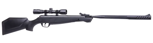 Daisy ShockWave Nitrogen Piston 22 Caliber Black d Barrel, Fixed Synthetic Stock, 4x32mm Scope