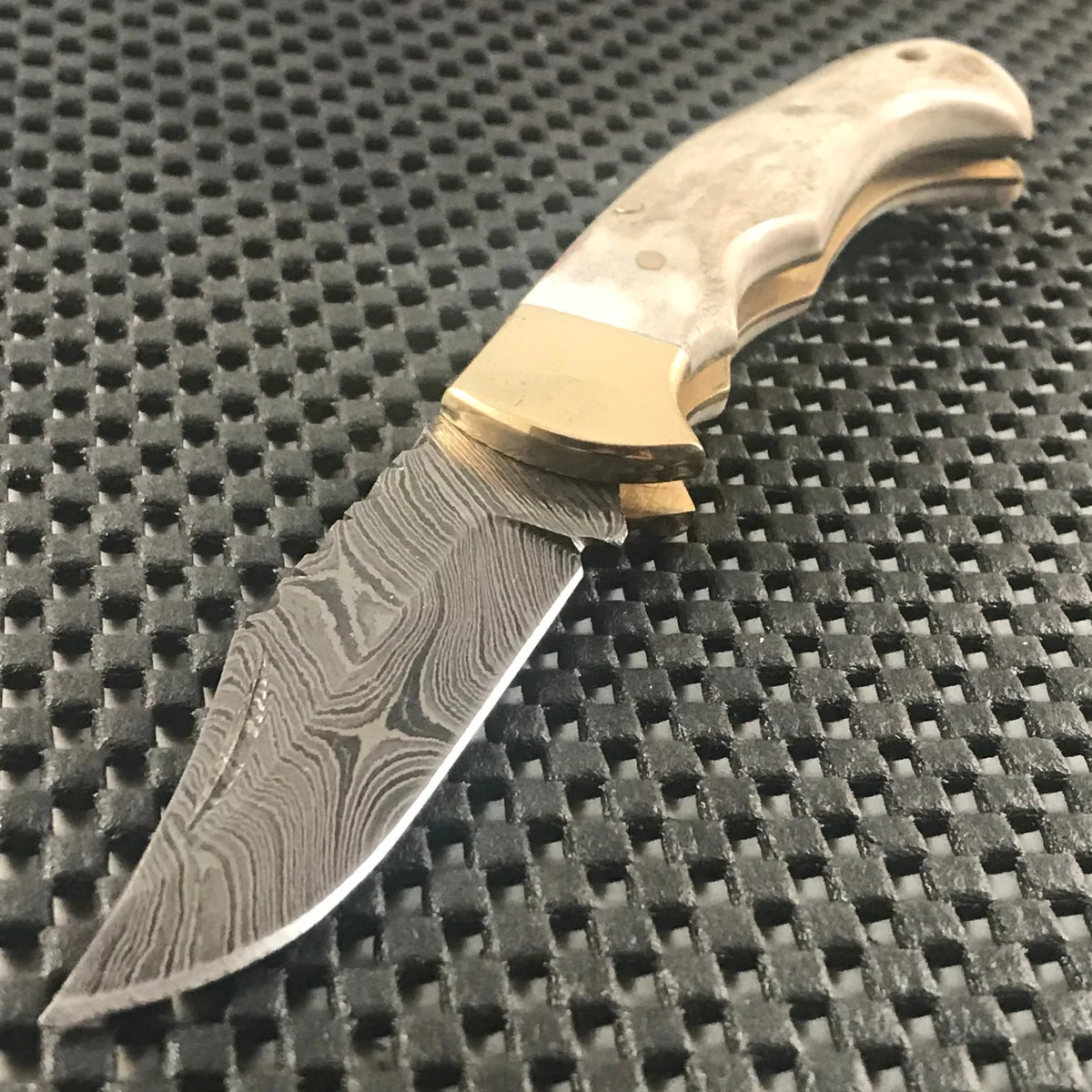 Damascus Folding Pocket Knife