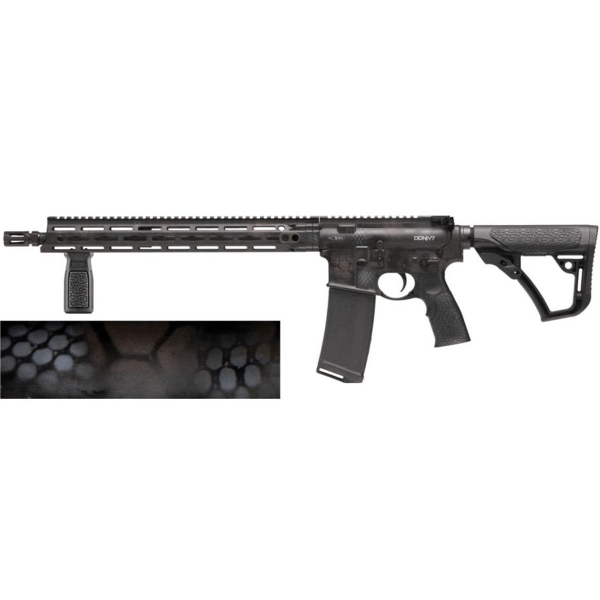 Daniel Defense DDM4V7 Semi Automatic Rifle AR-15 5.56 Rattlecan
