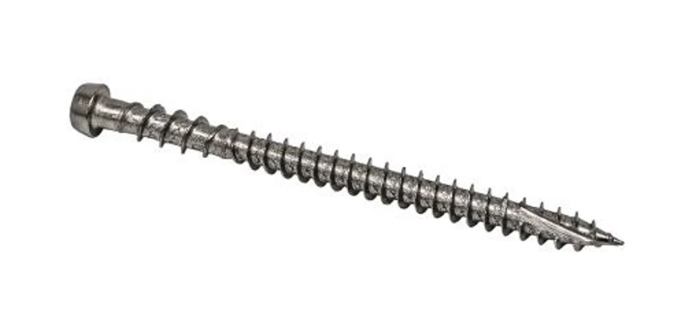 Simpson Strong-Tie DCU234C316 #10×2-3/4 Star Drive Trim Head 316 Stainless Steel Deck Screws, 70/Box