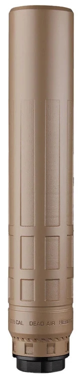 Dead Air Armament Nomax 33, Suppressor, 9.60" Length, Rated Up to 33XC, Titanium, Cerakote Finish, Flat Dark Earth, Xemax Adapter & DA150 Muzzle Brake