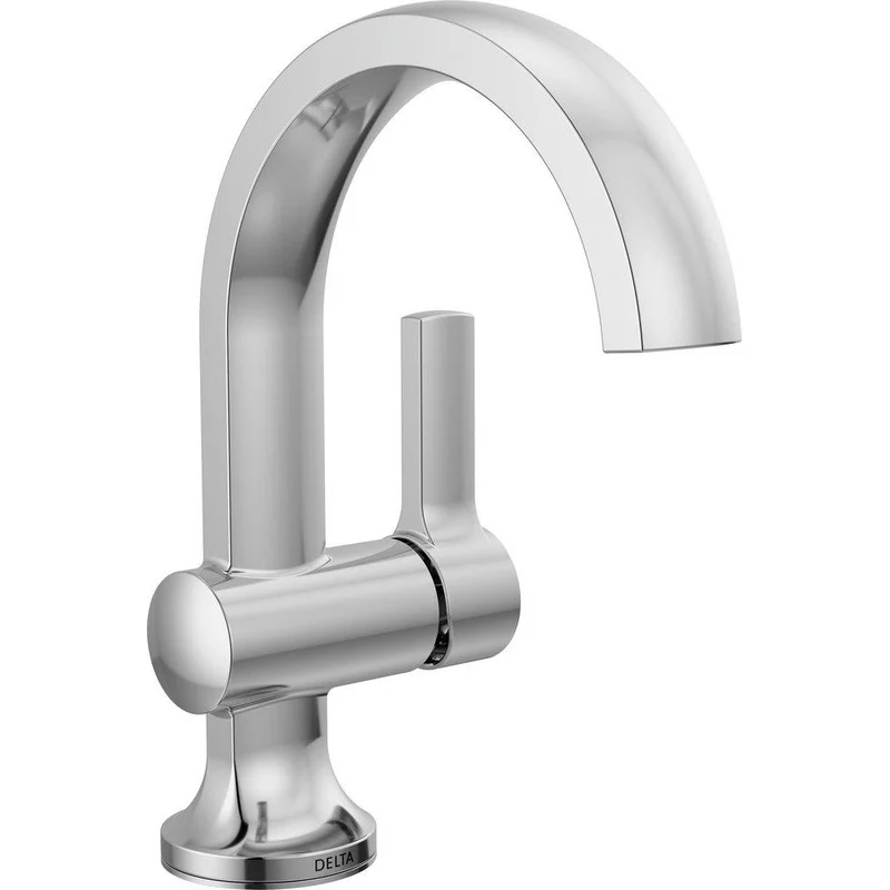Delta Faucet Albion Single Handle Monoblock Bathroom Sink Faucet in Chrome | Ferguson